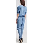 Noa Noa Kombinezon denim blue zalando niebieski długie