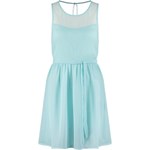 Even&Odd Sukienka letnia light blue zalando mietowy abstrakcyjne wzory