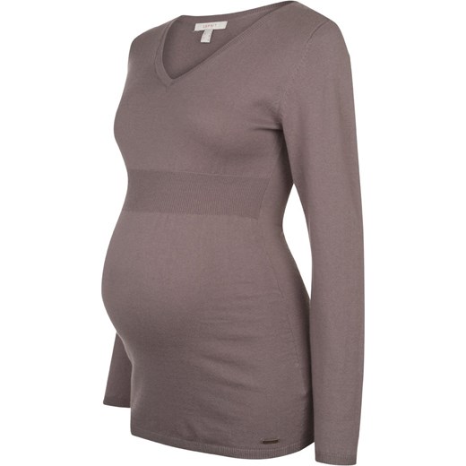 Esprit Maternity Sweter taupe zalando brazowy baweÅ‚na