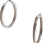 BIŻUTERIA DKNY NJ2076931 - KOLCZYKI Dostawa Gratis! 100 Dni na Zwrot Towaru - Gwarancja Satysfakcji!!! otozegarki bialy Zegarki damskie
