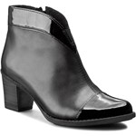 Botki RIEKER - Z7664-00 Schwarz eobuwie-pl szary jesień