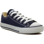 Trampki CONVERSE - Yths C/T Allstar Ox 3J237 Navy eobuwie-pl czarny sznurówki