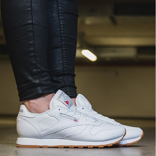 Reebok Classic Leather Damskie Szare Reebok Classic Leather Damskie Szare