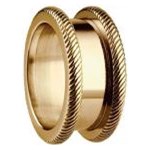 Obrączka Bering - 521-20-84 - GWARANCJA ORYGINALNOŚCI - DOSTAWA DHL GRATIS - RATY 0% swiss brazowy sztuczna