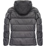PIKOWANA KURTKA ZIMOWA Z PUCHU NATURALNEGO GRAFITOWA (5010) Ljr 3XL goodlookin.pl