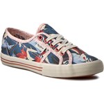 Tenisówki PEPE JEANS - Baker Caribe PGS30277 Blue Print 548 Pepe Jeans zielony 38 eobuwie.pl