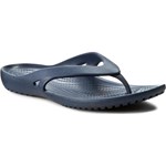Japonki CROCS - Kadee II Flip W 202492 Navy niebieski Crocs 37.5 eobuwie.pl