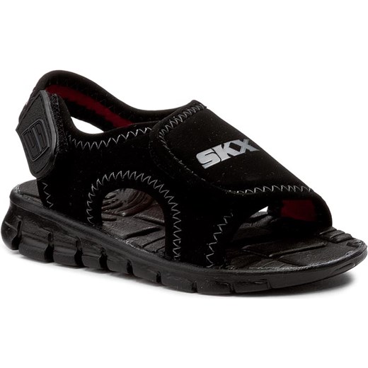 Sandały SKECHERS - Fast Stream 92213N/BBK Black Skechers czarny 20 eobuwie.pl