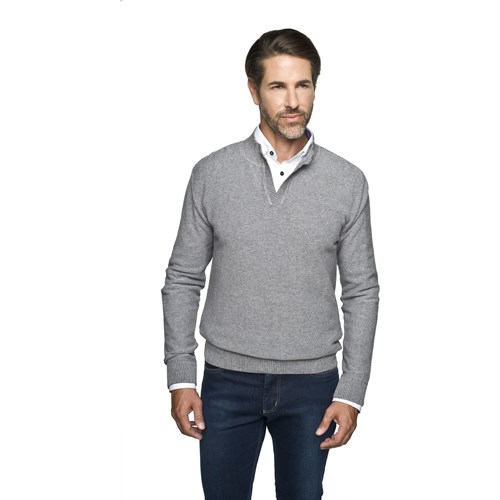 sweter blanc troyer szary