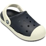 BUTY CROCS BUMPER TOE CLOG KIDS 202282 NAVY bezowy Crocs 32-33 yessport.pl