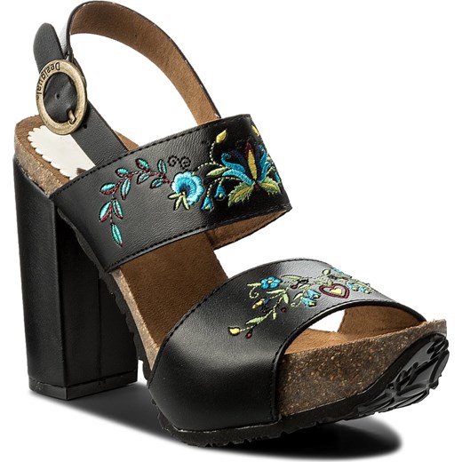 Sandały DESIGUAL - Carioca Tina 18SSHP03 2000 Desigual czarny 37 eobuwie.pl