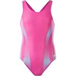 STRÓJ KĄPIELOWY TRENIA JR - ROSE VIOLET/CAPRI PRINT AQUAWAVE, Rozmiar - 140, Kolor - ROSE VIOLET/CAPRI PRINT, Płeć - JUNIOR rozowy Aquawave 146 sklepmartes.pl