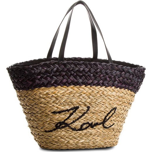 Torebka KARL LAGERFELD - 81KW3102 Natural brazowy Karl Lagerfeld eobuwie.pl