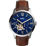 Zegarek FOSSIL - Townsman ME3110 Dark Brown/Silver/Steel Fossil eobuwie.pl