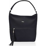 Torebka damska worek shopper MILTON ML06 czarna Milton Skorzana.com