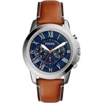 Zegarek FOSSIL - Grant FS5210 Light Brown/Silver/Steel Fossil eobuwie.pl
