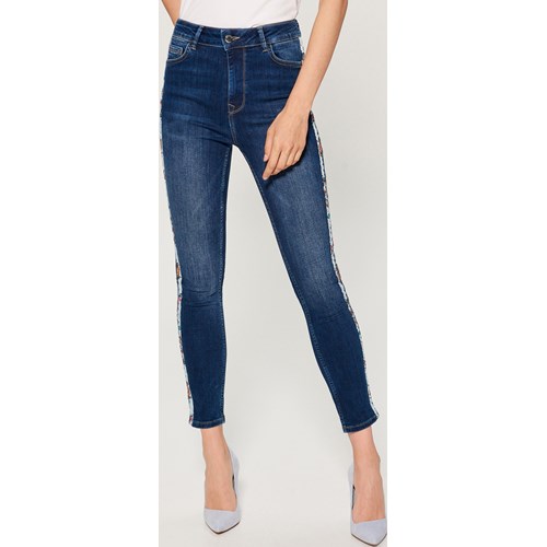 Mohito - Jeansy skinny high waist - Niebieski