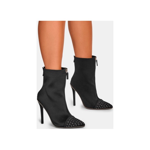 Czarne botki Tipsy Cute DeeZee.pl 40