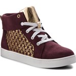 Trzewiki CLARKS - City Hero Hi 261376327 Red Suede Clarks 34 eobuwie.pl
