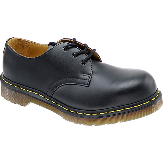 Dr. Martens buty zimowe męskie skórzane granatowe casualowe