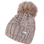Różowa czapka zimowa damska Jk Collection