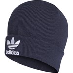CZAPKA ZIMOWA UNISEX ADIDAS TREFOIL BEANIE NIEBIESKA BK7639 - Niebieski