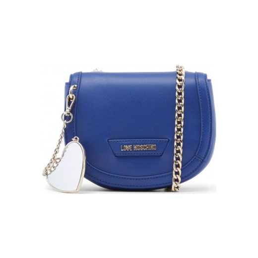 Love Moschino listonoszka na ramię z breloczkiem mała