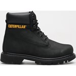 Workery damskie Caterpillar gładkie skórzane casual