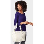 Shopper bag Tom Tailor beżowa na wakacje
