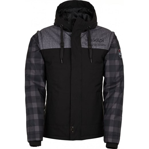 Męska kurtka zimowa KILPI KIWI-M czarna Kilpi 3XL wyprzedaż Outdoorkurtki