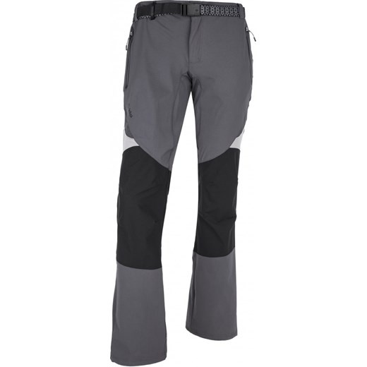 Męskie spodnie outdoorowe KILPI HIGHLANDER-M Ciemnoszare 18 Kilpi XXL okazyjna cena Outdoorkurtki