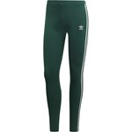Zielone leginsy sportowe Adidas Originals