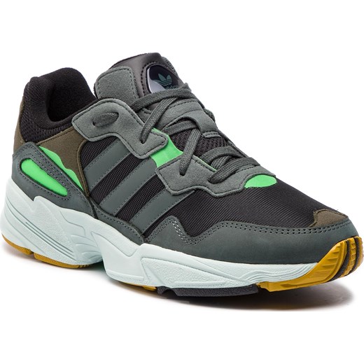 Buty adidas - Yung-96 F35018 Cblack/Legivy/Rawoch Adidas 44 eobuwie.pl