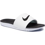 Klapki dziecięce Nike białe bez zapięcia