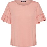 Koszulka 'onyISA S/S FRILL TOP JRS' Only L AboutYou