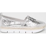 Espadryle damskie Calvin Klein bez wzorów bez zapięcia na lato