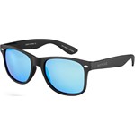 Lustrzane niebieskie okulary przeciwsłoneczne Westley Waykins Trendhim