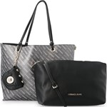 Shopper bag Versace Jeans elegancka z nadrukiem duża