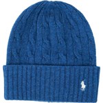 Czapka zimowa damska Polo Ralph Lauren niebieska