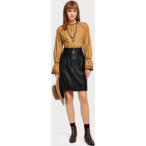 Leather Pencil Skirt