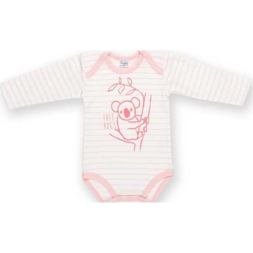 Body długi rękaw Happy Kids róż 5T36CU Pinokio wyprzedaż 5.10.15.