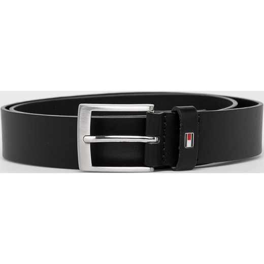 Pasek czarny Tommy Hilfiger