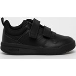 Buty sportowe dziecięce czarne Adidas skórzane