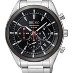 SEIKO SSB089P1 Zegarek Męski SSB089P1 Classic Dostawa Gratis! 100 Dni na Zwrot Towaru - Gwarancja Satysfakcji!!! otozegarki szary damskie