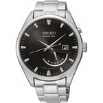 SEIKO SRN045P1 Zegarek Męski SRN045P1 Kinetic Dostawa Gratis! 100 Dni na Zwrot Towaru - Gwarancja Satysfakcji!!! otozegarki czarny design
