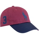 Polo Ralph Lauren, Modna czapka z daszkiem Bordowy