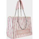 Torebka shopper z łańcuszkiem Monnari One Size promocyjna cena E-Monnari