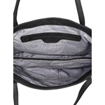 Suri Frey shopper bag matowa ze skóry czarna na ramię mieszcząca a6
