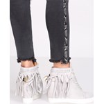 Jasnoszare Sneakersy Laverne