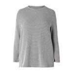 Sweter damski Samoon z okrągłym dekoltem